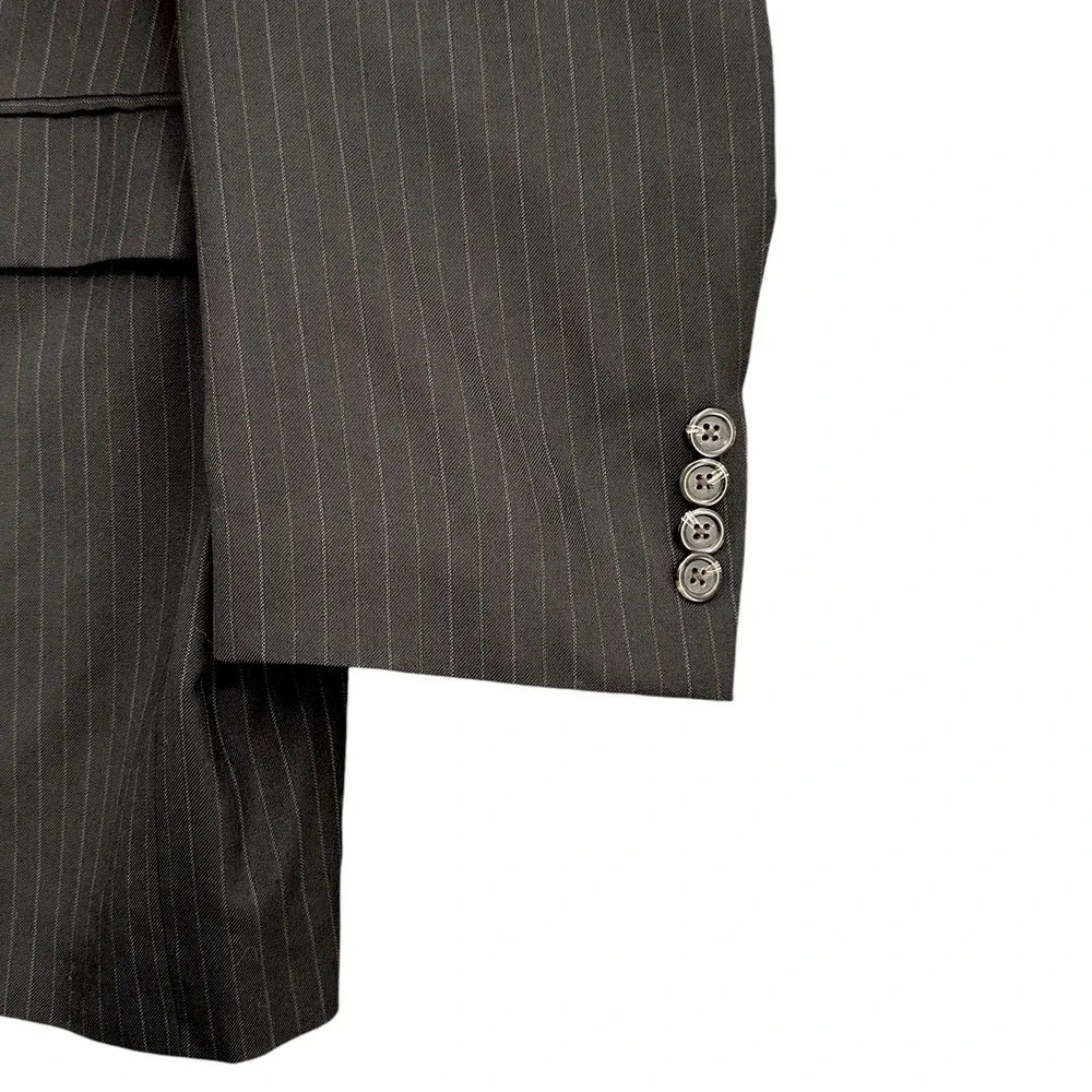 Ralph Lauren Blazer‎ Wool 3 Button Notched Lapel Single Breasted Jacket 46L